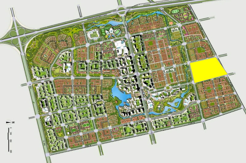 mặt bằng phân lô dự án swan park đông sài gòn nhơn trạch đồng nai