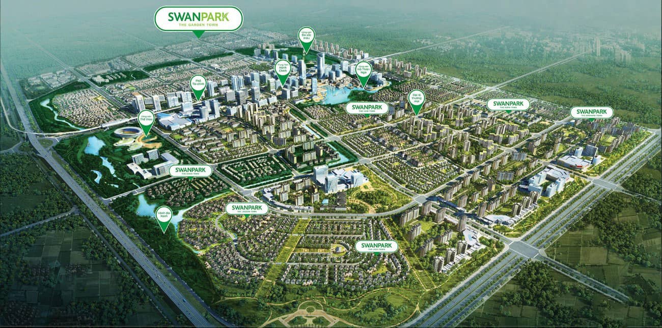 tổng quan dự án swan park đông sài gòn nhơn trạch đồng nai