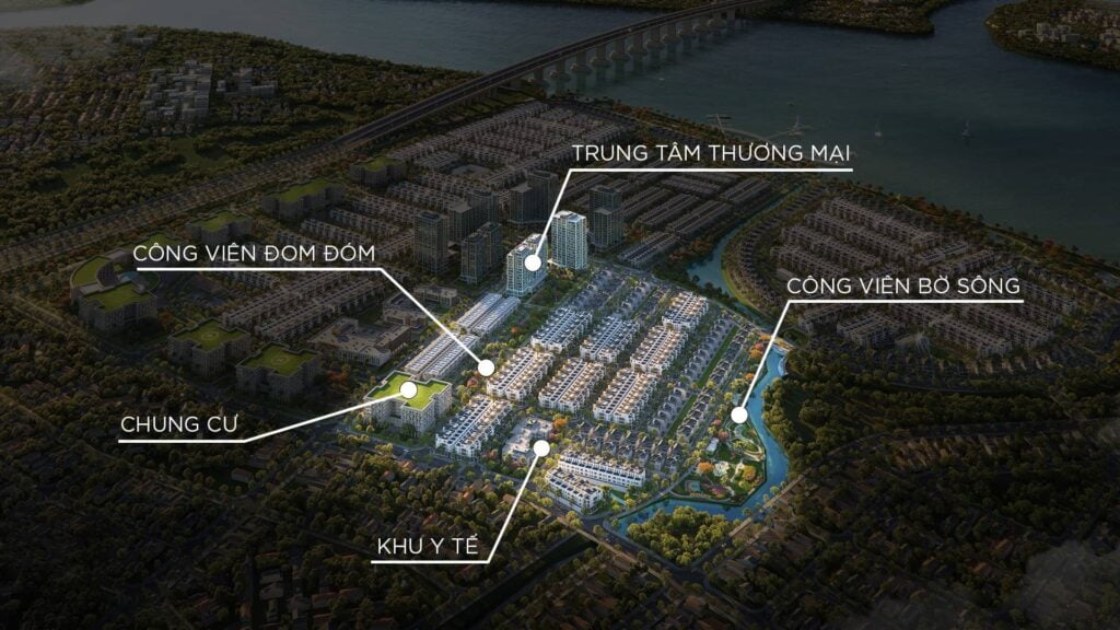 Tiện ích nội khu phân khu Fenice dự án King Bay