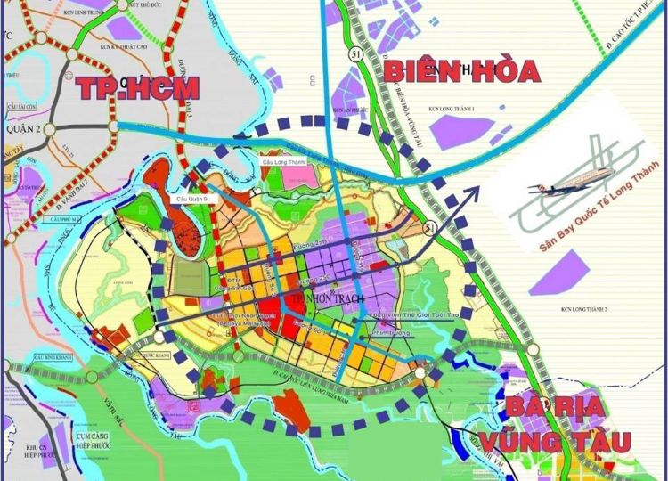 Lợi thế về vị trí địa lý của huyện Nhơn Trạch