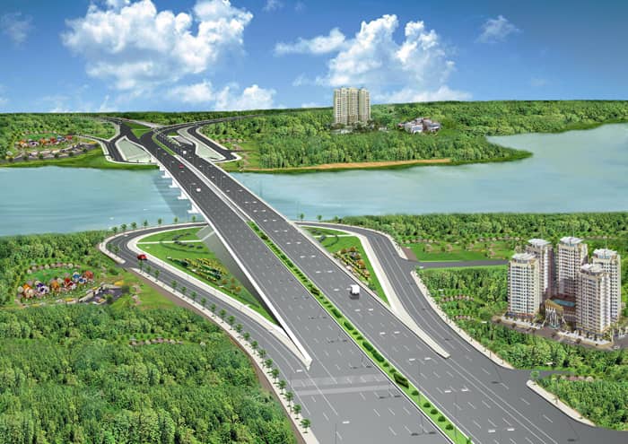 Phối cảnh cầu Đồng Nai 2