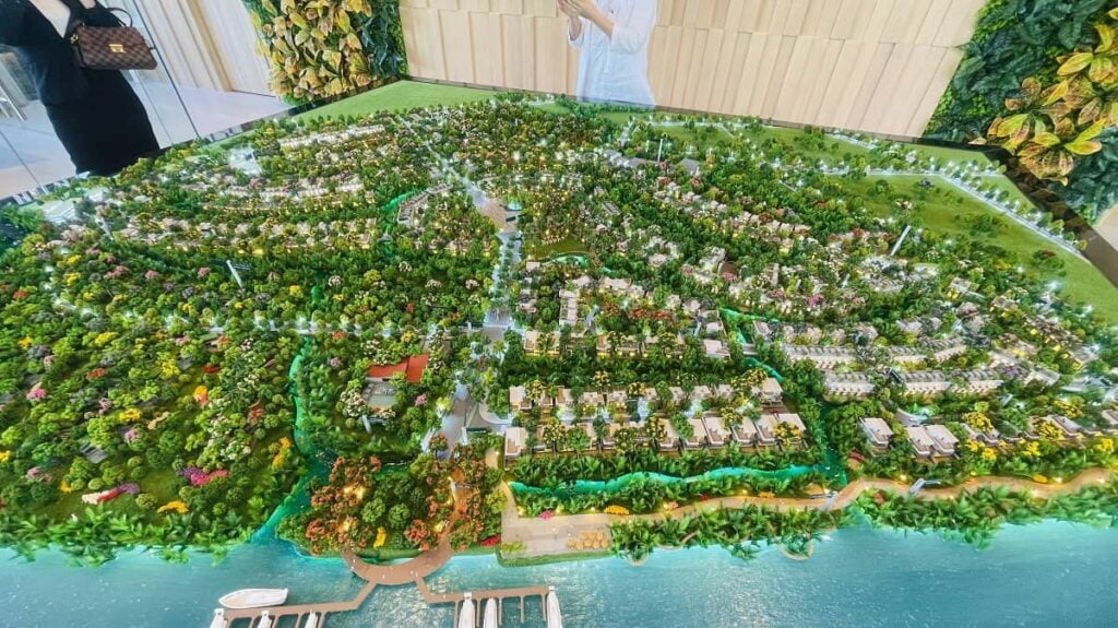 Sa bàn dự án Ecovillage Saigon River