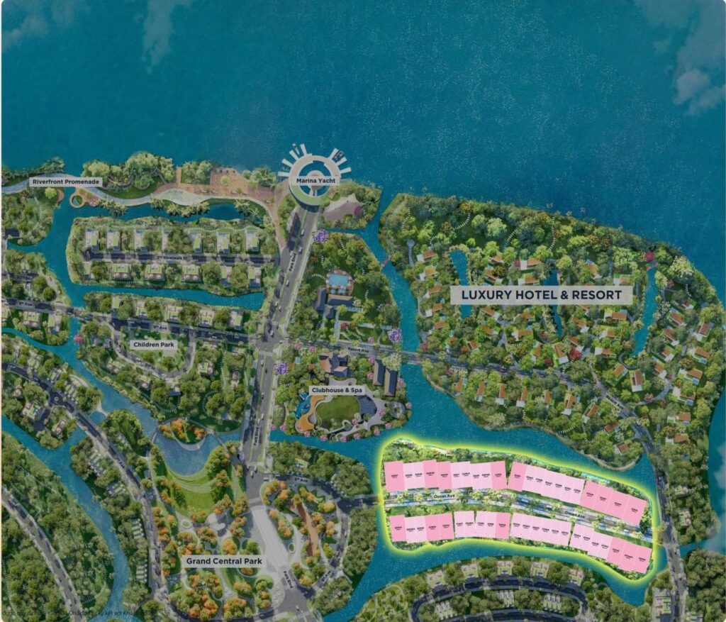 Tổng quan Phân khu Onsen dự án Ecovillage Saigon River