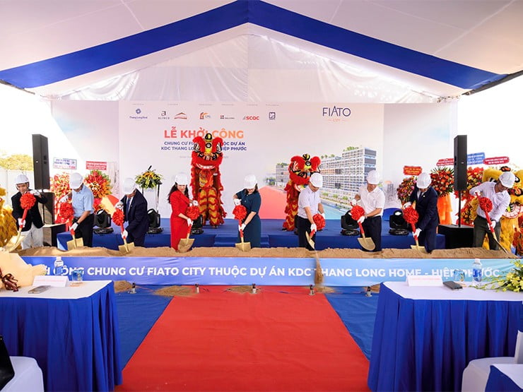 Thang Long Real Group chính thức khởi công dự án căn hộ FIATO City