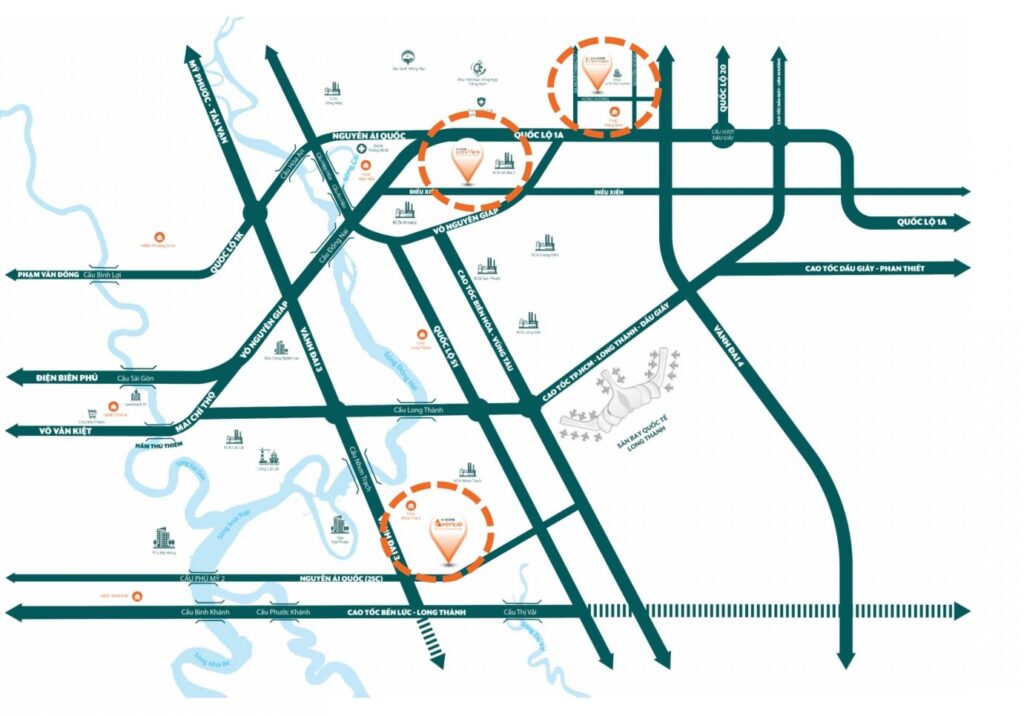 vị trí noxh khome avenue nhơn trạch