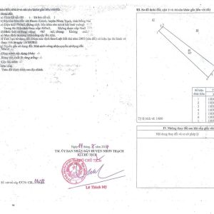 Phước Khánh, 23.177m2 đất CLN 1 sẹc đường Phạm Thái Bường
