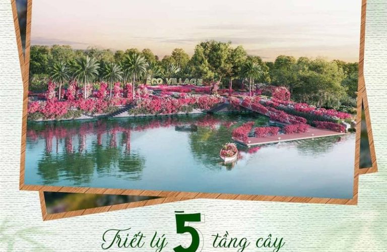 5 tầng cây kiến tạo nên đảo hoa Ecovillage Saigon Rive
