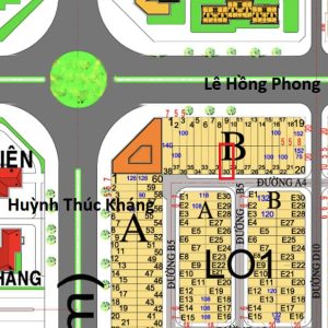 Bán đất dự án HUD nhóm 3 lô LO1-B30