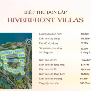 Biệt thự đơn lập Riverfront Villas dự án Ecovillage Saigon Rriver