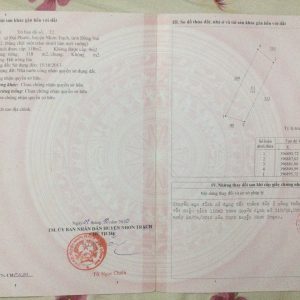 Đại Phước, 118m2 đất ONT 2/ đường Lý Thái Tổ QH full ONT (DP32/311)