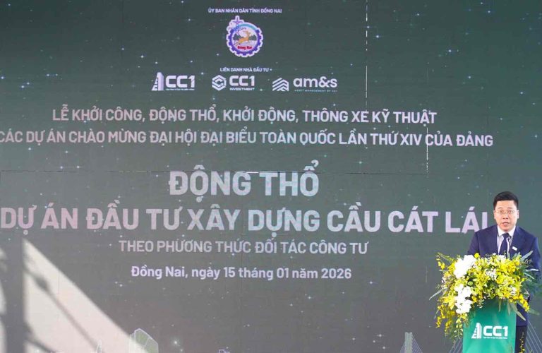 Lễ động thổ khởi công cầu Cát Lái