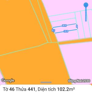 Long Tân, 102m2 đất ONT mặt tiền đường Nguyễn Hữu Cảnh