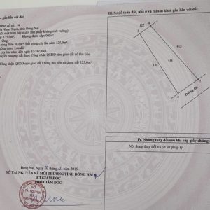 Long Thọ, 175m2 đất CLN có 50m2 thổ đường ô tô 4