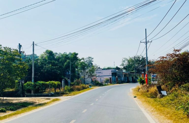 Long Thọ, 616m2 đất CLN mặt tiền đường Hùng Vương 1