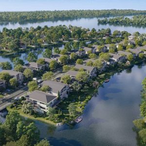 Phối cảnh phân khu Onsen dự án Ecovillage Saigon River