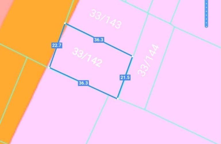 Phú Đông, 2.194m2 đất CLN đường Hùng Vương 3/ QH full ONT (PD33/142+143+144)