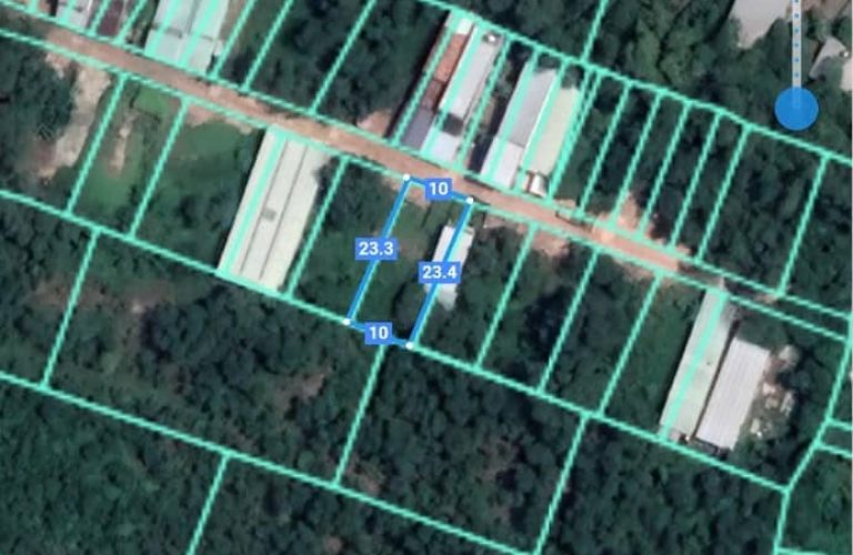 Phú Đông, 232m2 đất CLN có 101m2 ONT 1/ đường Hùng Vương (PD37/315)