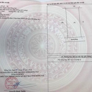 Phú Đông, 517m2 đất LUC mặt tiền đường Giồng Sắn (PD36/191)