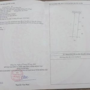 Phú Đông, 550m2 đất ONT+CLN 1/ đường Trần Văn Trà (PD38/6)