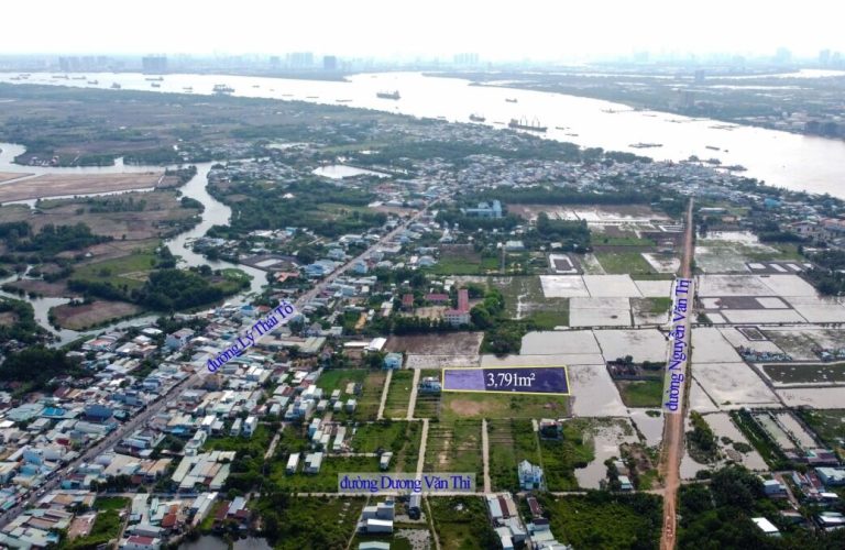 Phú Hữu, 3.791m2 đất LUC gần đường Lý Thái Tổ