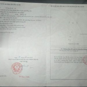 Phú Hữu, 420m2 đất CLN+NTS có 180m2 ONT mặt tiền Lý Thái Tổ kèm nhà 1T1L (PHU19/100)
