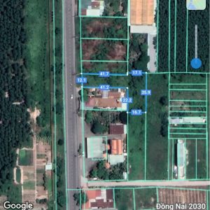 Phú Thạnh, 1.099m2 đất CLN mặt tiền đường Quách Thị Trang (PTHA31/261)