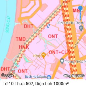 Phú Thạnh, 1000m2 đất CLN quy hoạch full ONT cách cầu Nhơn Trạch 4km