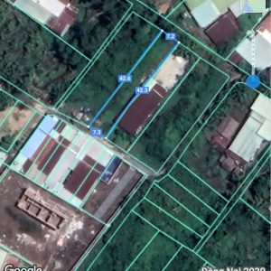 Phú Thạnh, 298m2 đất CLN có 85m2 ONT 2 mặt tiền hẻm (PTHA16/77)