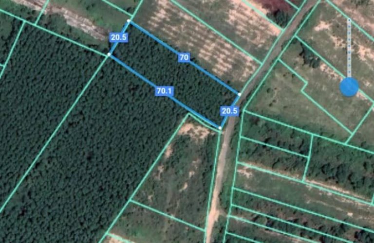 Phước An, 1.455m2 đất CLN 1/ đường Hùng Vương (PA90/334)