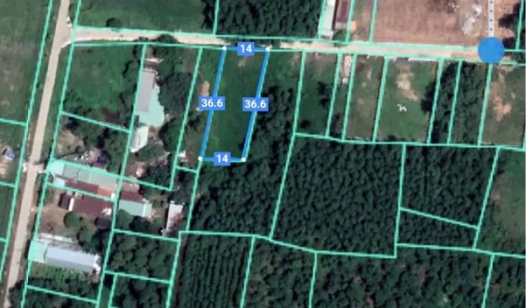 Phước An, 500m2 đất CLN 2/ đường Hùng Vương QH full ONT (PA77/250)