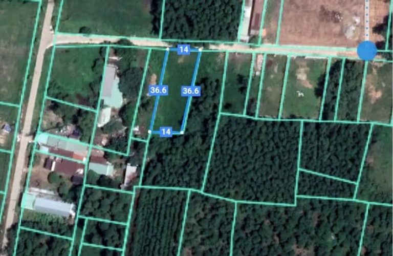 Phước An, 500m2 đất CLN 2/ đường Hùng Vương QH full ONT (PA77/250)