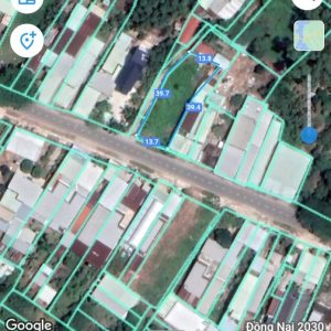 Phước An, 536m2 đất CLN+ONT 2 mặt tiền đường Hùng Vương (PA90/344)