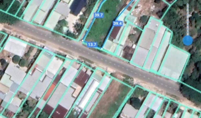 Phước An, 536m2 đất CLN+ONT 2 mặt tiền đường Hùng Vương (PA90/344)