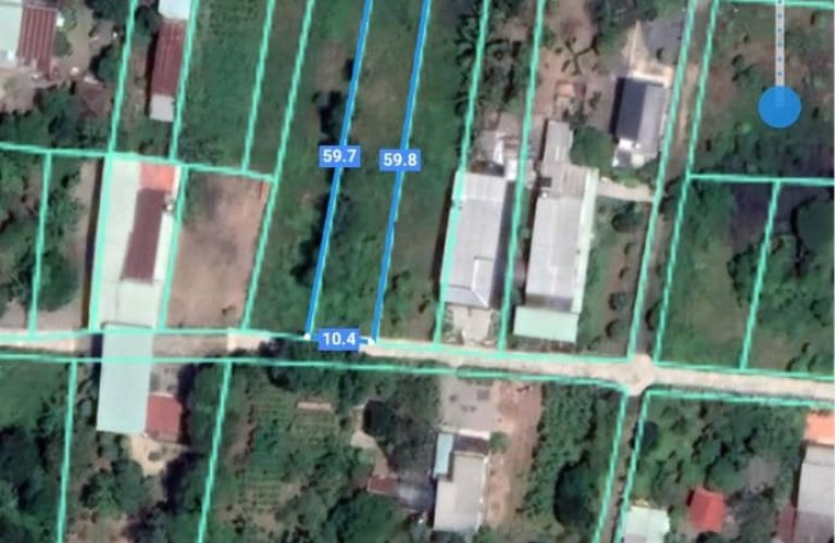 Phước An, 581m2 đất CLN 2/ đường Hùng Vương (PA77/245)