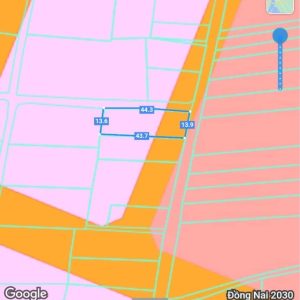 Phước An, 612m2 đất CLN có 100m2 ONT đường Hùng Vương 1/ (PA77/77)