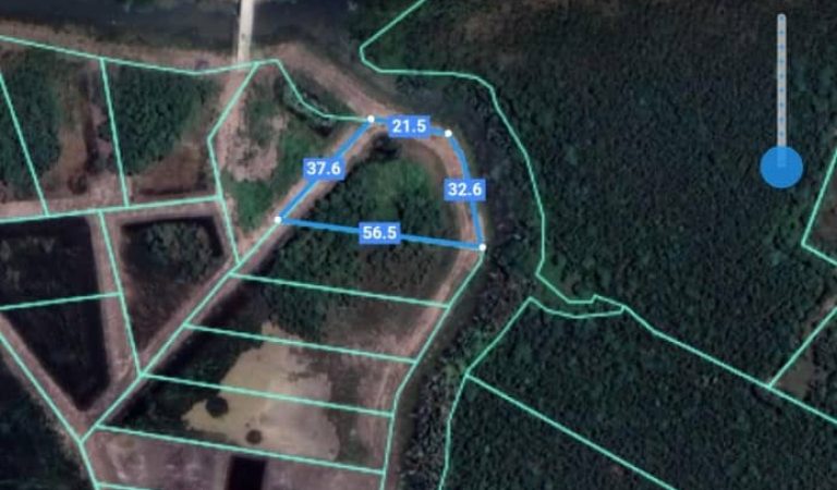 Phước Khánh, 1.205m2 đất HNK mặt tiền rạch Ngọn Cạy (PK51/212)