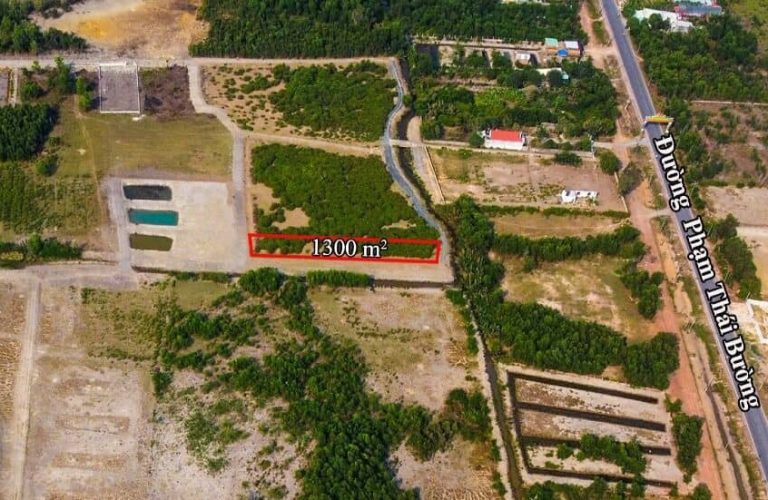 Phước Khánh, 1300m2 đất LUC mặt trong đường Phạm Thái Bường giá đầu tư PK1/252