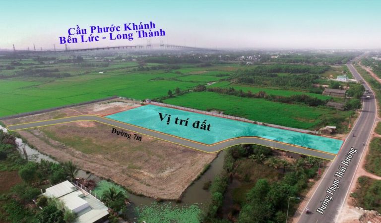 Phước Khánh, 5.800m2 đất CHN mặt tiền đường Phạm Thái Bường