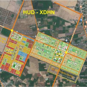 Vị trí dự án HUD, XDHN, Thành Hưng xã Long Thọ - Phước An, Huyện Nhơn Trạch, Tỉnh Đồng Nai