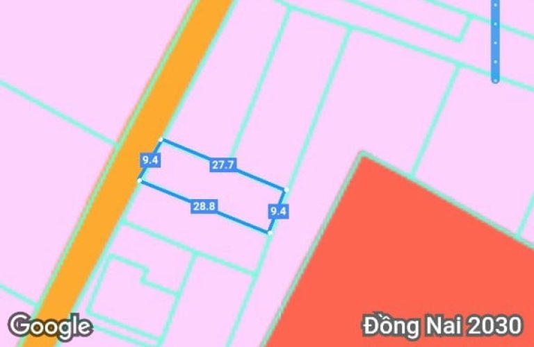 Vĩnh Thanh, 256m2 đất ONT mặt tiền đường 25C
