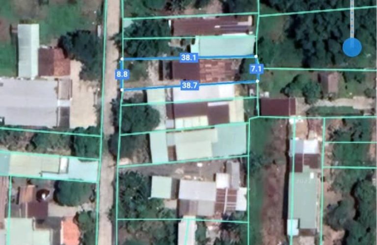 Vĩnh Thanh, 306m2 đất CLN có 50m2 ONT đường Hùng Vương 1/ (VT54/24)