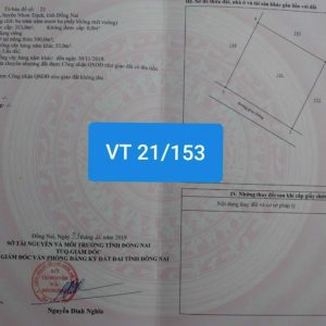 Vĩnh Thanh, 353m2 đất BHK có 300m2 ONT đường Hà Huy Tập 1/ (VT21/153)