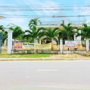 Vĩnh Thanh, 646m2 đất CLN có 300m2 ONT mặt tiền đường Hùng Vương (VT1/175)